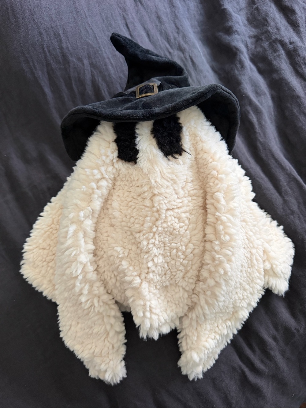 Little Gus The Ghost with Witch Hat Pillow